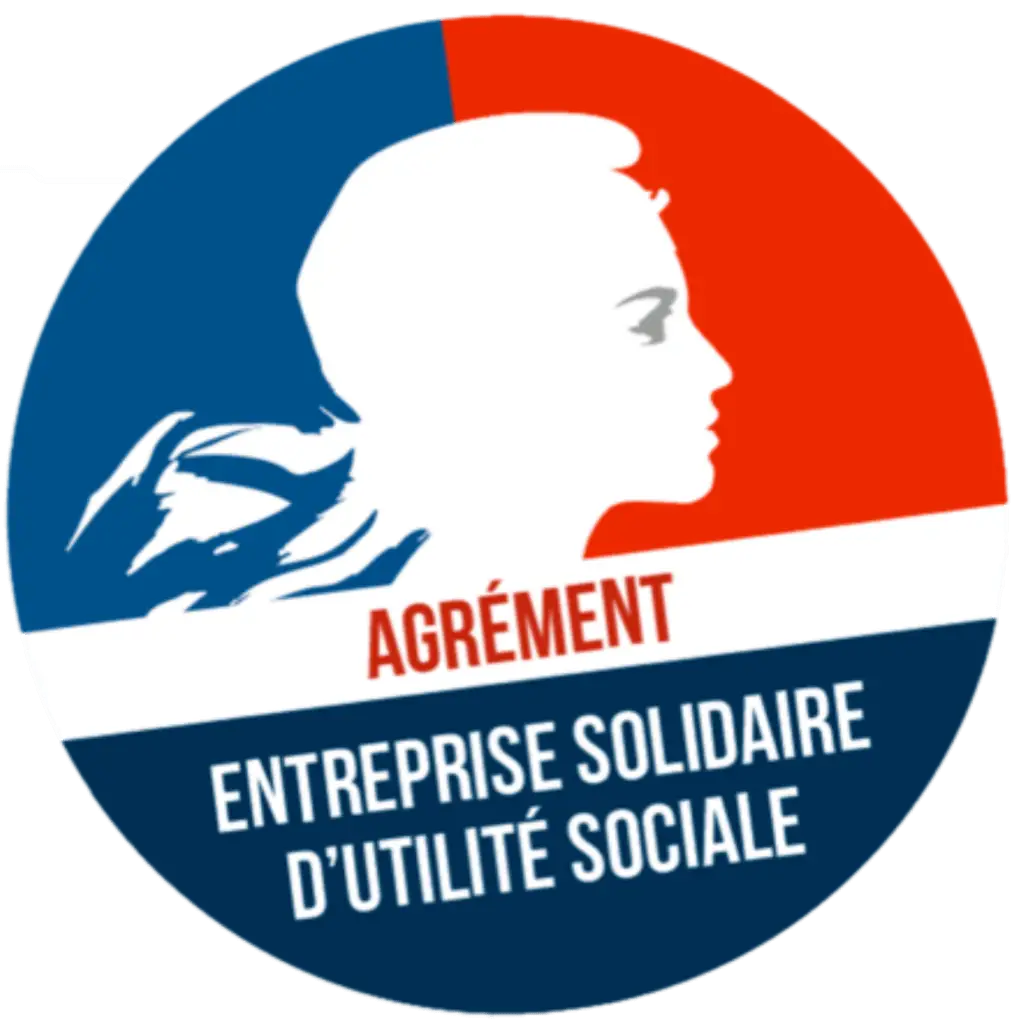 logo agrément entreprise solidaire d'unité sociale