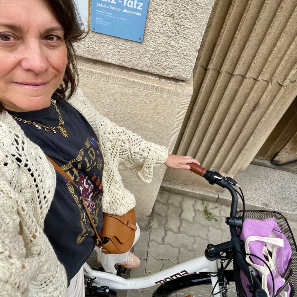 au boulot à vélo pro de la crèches